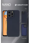 Oppo A38 Kılıf Nano içi Kadife Silikon - Lila
