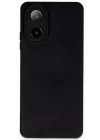 Oppo A38 Kılıf Nano içi Kadife Silikon - Siyah