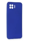 Oppo A73 Kılıf First Silikon - Mavi