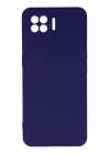 Oppo A73 Kılıf Nano içi Kadife Silikon - Mor