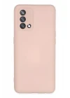 Oppo A74 4G Kılıf Nano içi Kadife Silikon - Pudra