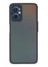 Oppo A96 Kılıf Montreal Silikon Kapak - Lacivert