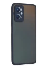 Oppo A96 Kılıf Montreal Silikon Kapak - Lacivert