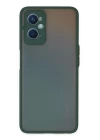 Oppo A96 Kılıf Montreal Silikon Kapak - Yeşil