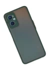 Oppo A96 Kılıf Montreal Silikon Kapak - Yeşil