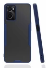 Oppo A96 Kılıf Platin Silikon - Lacivert