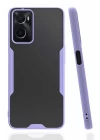 Oppo A96 Kılıf Platin Silikon - Lila