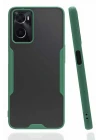 Oppo A96 Kılıf Platin Silikon - Yeşil