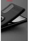 Oppo Find X2 Kılıf Range Yüzüklü Silikon - Kırmızı