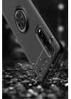 Oppo Find X2 Kılıf Range Yüzüklü Silikon - Kırmızı