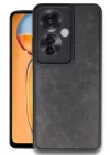 Oppo Reno 11F Kılıf Aras Deri Kapak - Siyah