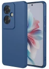 Oppo Reno 11F Kılıf First Silikon - Lacivert