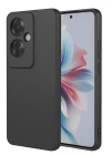 Oppo Reno 11F Kılıf First Silikon - Siyah