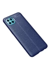 Oppo Reno 4 Lite Kılıf Auto Focus Kapak - Lacivert