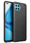 Oppo Reno 4 Lite Kılıf Auto Focus Kapak - Siyah
