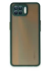 Oppo Reno 4 Lite Kılıf Montreal Silikon Kapak - Yeşil