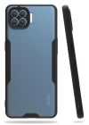 Oppo Reno 4 Lite Kılıf Platin Silikon - Siyah