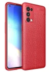 Oppo Reno 5 Pro Kılıf Auto Focus Kapak - Kırmızı