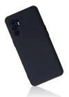 Oppo Reno 6 Kılıf Nano içi Kadife Silikon - Lacivert