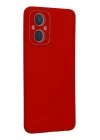 Oppo Reno 7 Lite Kılıf Lansman Glass Kapak - Kırmızı