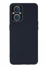 Oppo Reno 7 Lite Kılıf Lansman Glass Kapak - Lacivert