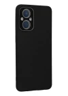 Oppo Reno 7 Lite Kılıf Lansman Glass Kapak - Siyah