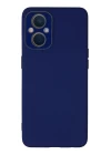 Oppo Reno 7 Lite Kılıf Lansman Glass Kapak - Sky Blue