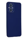 Oppo Reno 7 Lite Kılıf Lansman Glass Kapak - Sky Blue