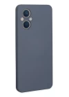 Oppo Reno 7 Lite Kılıf Nano içi Kadife Silikon - Gri