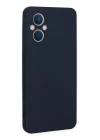 Oppo Reno 7 Lite Kılıf Nano içi Kadife Silikon - Lacivert