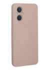 Oppo Reno 7 Lite Kılıf Nano içi Kadife Silikon - Pudra