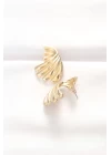 Pirinç Gold Renk Küpe - TJ-BKP8883