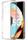 Realme 10 Pro Plus 5G Kılıf Lüx Şeffaf Silikon