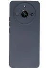 Realme 11 Pro Kılıf Nano içi Kadife Silikon - Gri