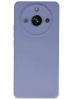 Realme 11 Pro Kılıf Nano içi Kadife Silikon - Lila
