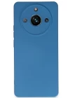 Realme 11 Pro Kılıf Nano içi Kadife Silikon - Mavi