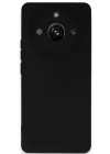 Realme 11 Pro Kılıf Nano içi Kadife Silikon - Siyah