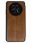 Realme 12 5G Kılıf Flip Cover - Taba