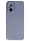 Realme 12 Lite Kılıf Nano içi Kadife Silikon - Gri