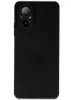 Realme 12 Lite Kılıf Nano içi Kadife Silikon - Siyah