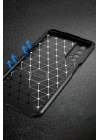 Realme 7 Kılıf Auto Focus Karbon Kapak - Siyah