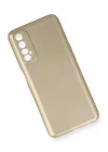 Realme 7 Kılıf First Silikon - Gold