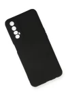 Realme 7 Kılıf First Silikon - Siyah