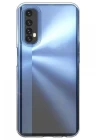 Realme 7 Kılıf Lüx Şeffaf Silikon