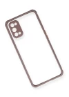 Realme 7 Pro Kılıf Miami Şeffaf Silikon - Açık Mor