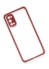 Realme 7 Pro Kılıf Miami Şeffaf Silikon - Fuşya