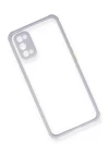 Realme 7 Pro Kılıf Miami Şeffaf Silikon - Lila