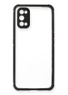 Realme 7 Pro Kılıf Miami Şeffaf Silikon - Siyah
