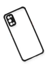 Realme 7 Pro Kılıf Miami Şeffaf Silikon - Siyah