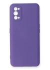 Realme 7 Pro Kılıf Nano içi Kadife Silikon - Mor